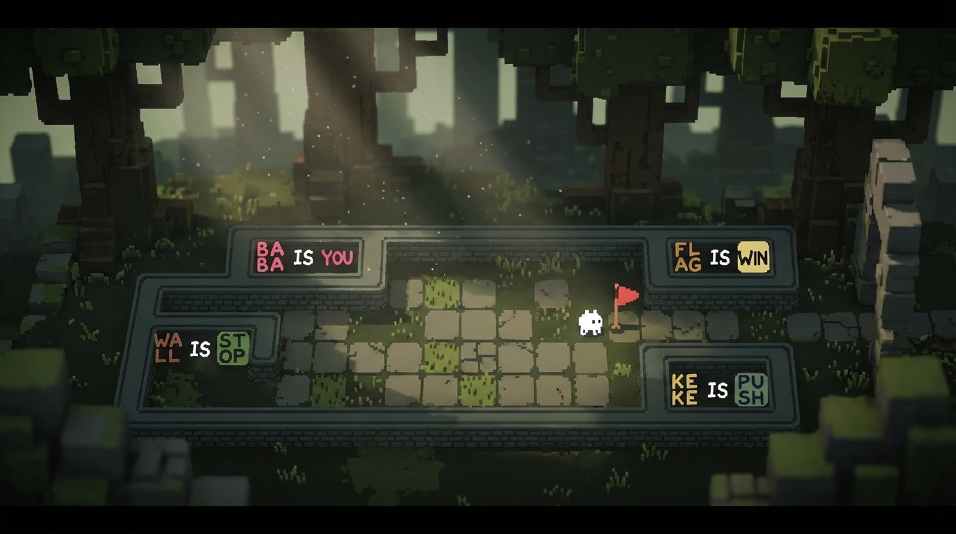 Baba Is You game screenshot