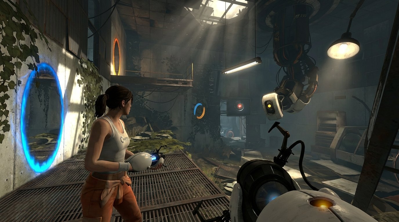 Portal 2 game screenshot