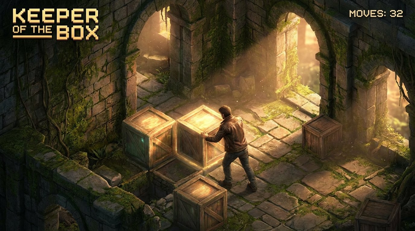 Sokoban game screenshot