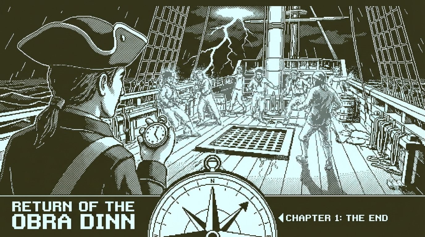 Return of the Obra Dinn game screenshot