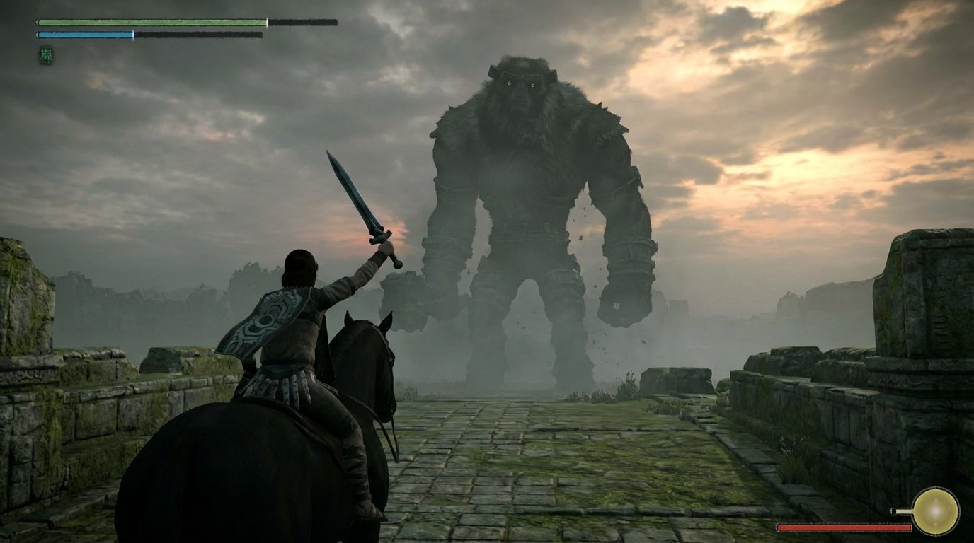Shadow of the Colossus game screenshot