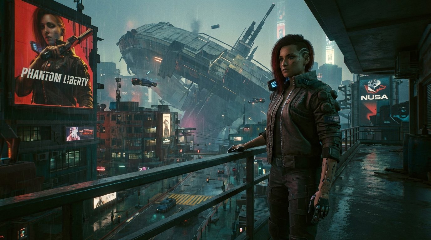 Cyberpunk 2077: Phantom Liberty game screenshot