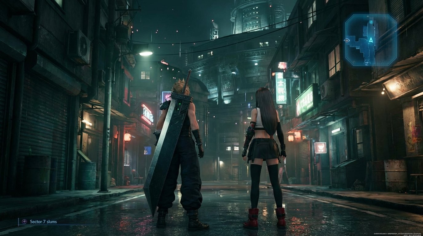 Final Fantasy VII Remake game screenshot