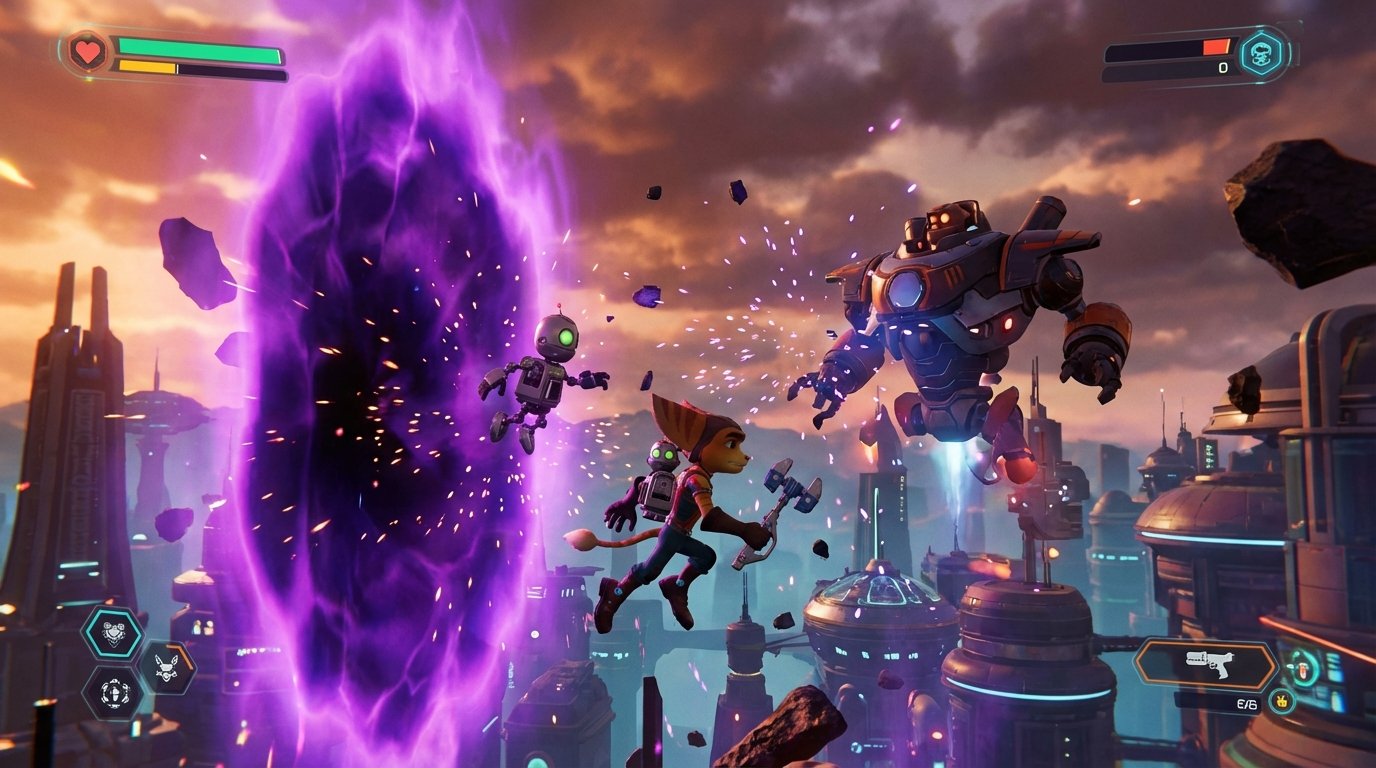 Ratchet & Clank: Rift Apart game screenshot