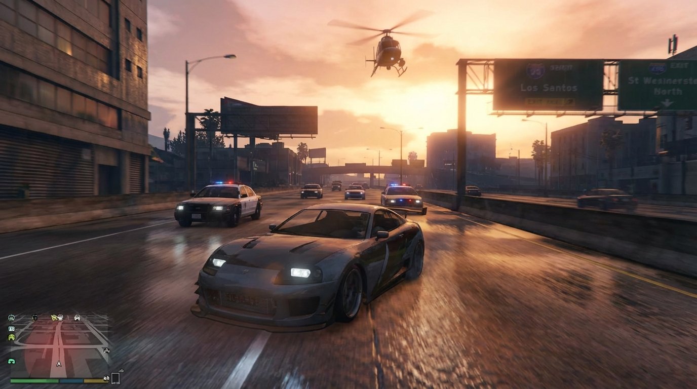 Grand Theft Auto V game screenshot