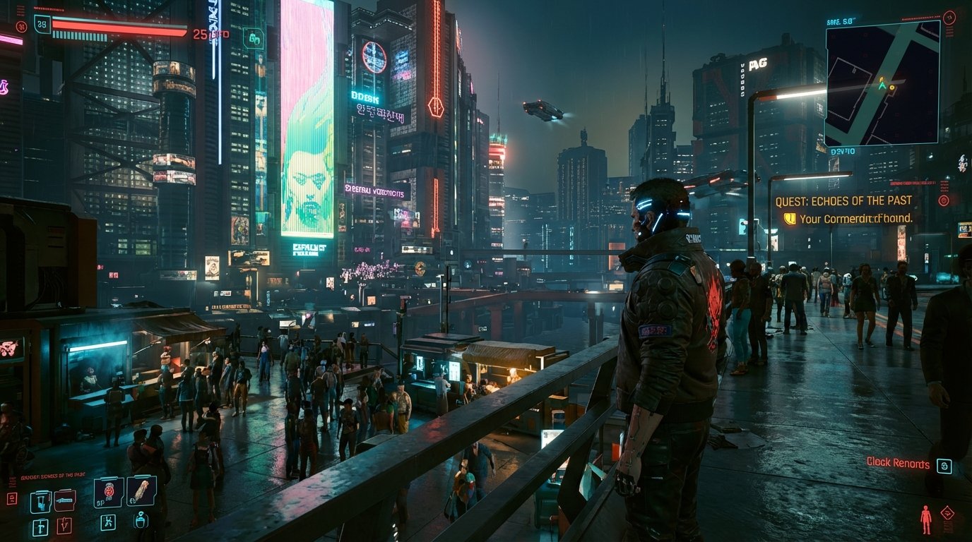 Cyberpunk 2077 game screenshot