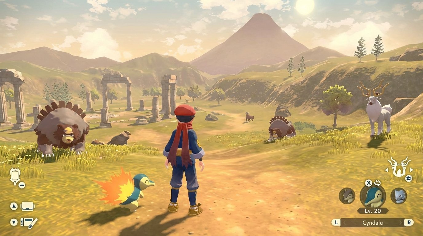 Pokémon Legends: Arceus game screenshot