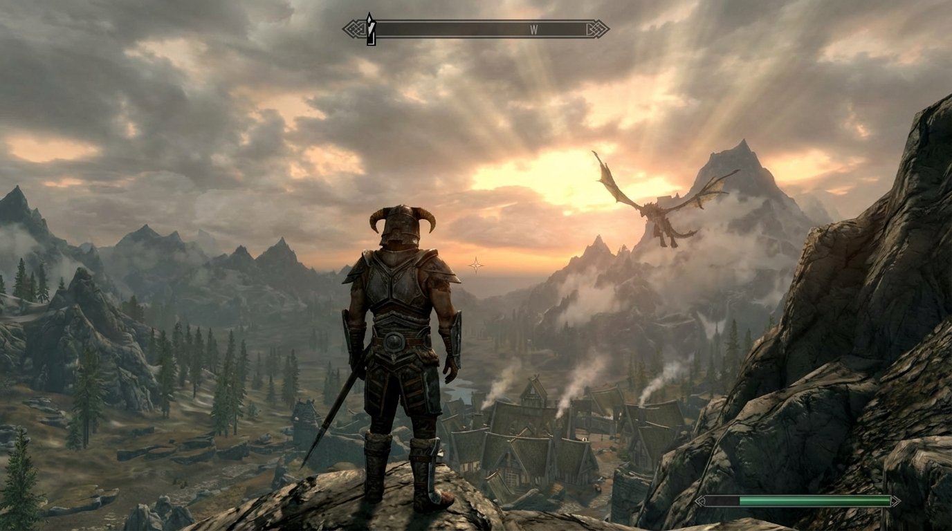 The Elder Scrolls V: Skyrim game screenshot