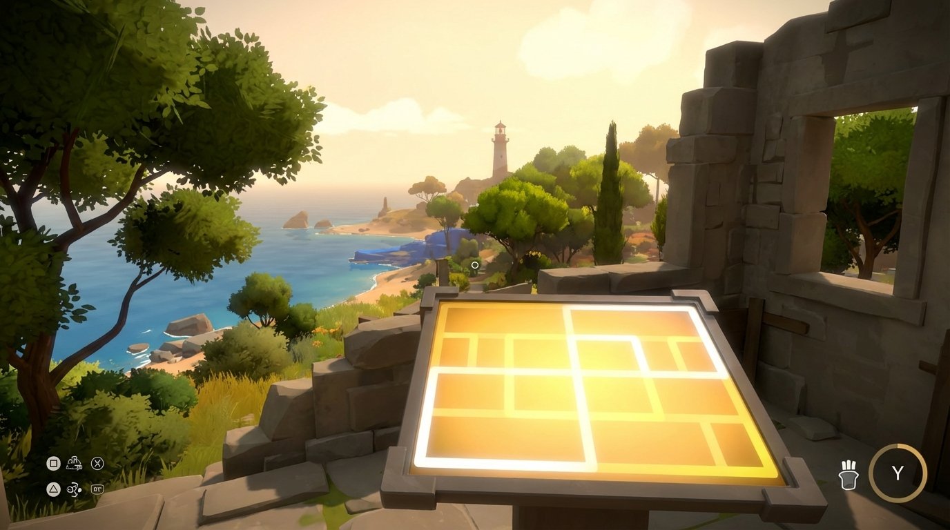 The Witness game screenshot