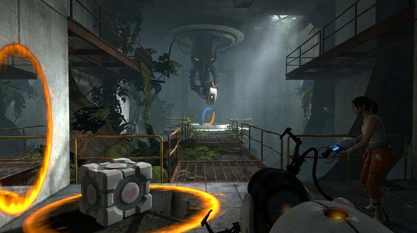 Portal 2 game screenshot