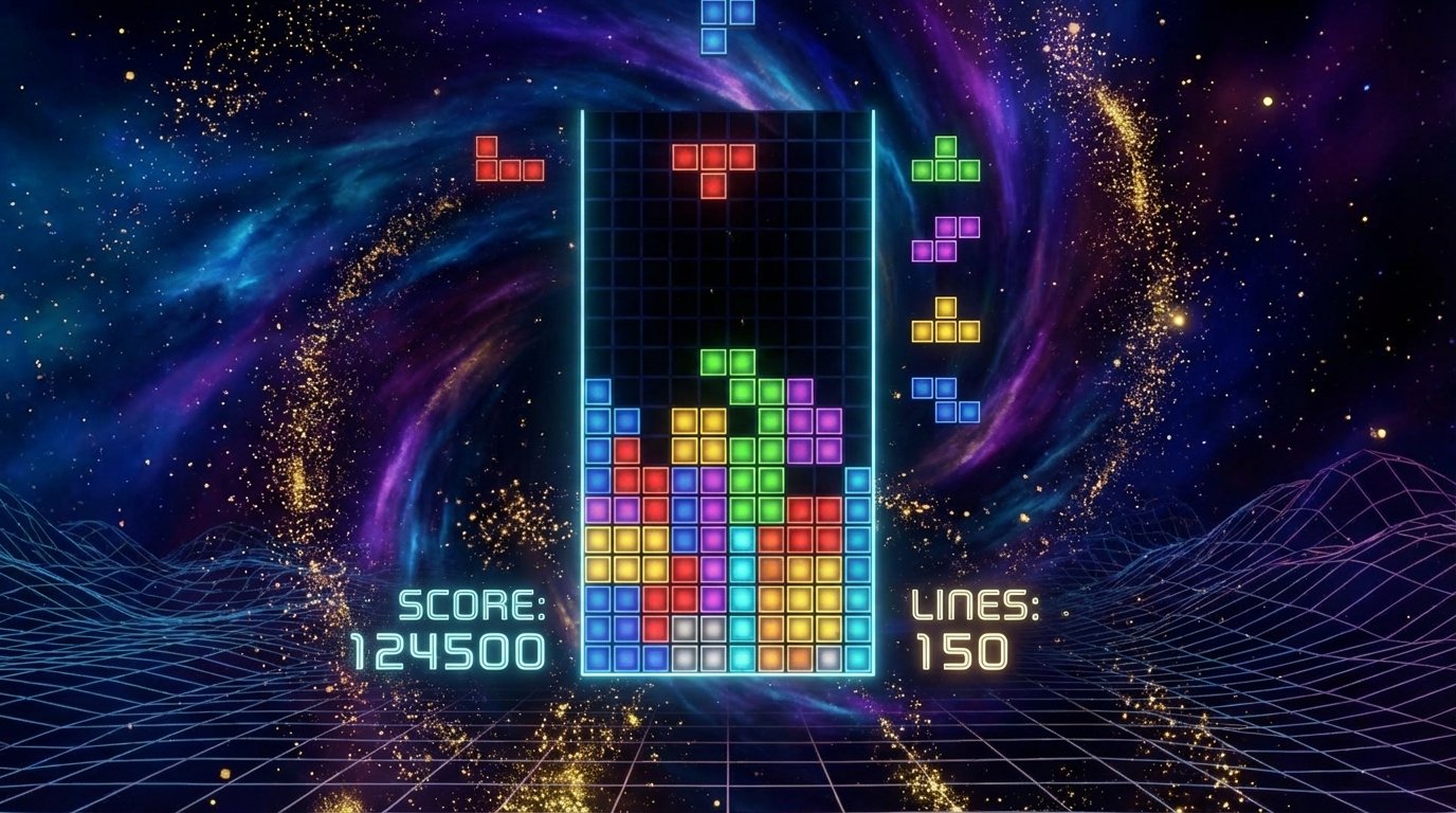Tetris Effect game screenshot
