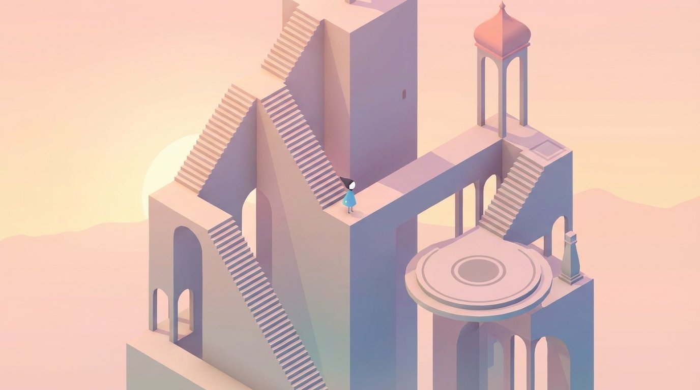 Monument Valley game screenshot