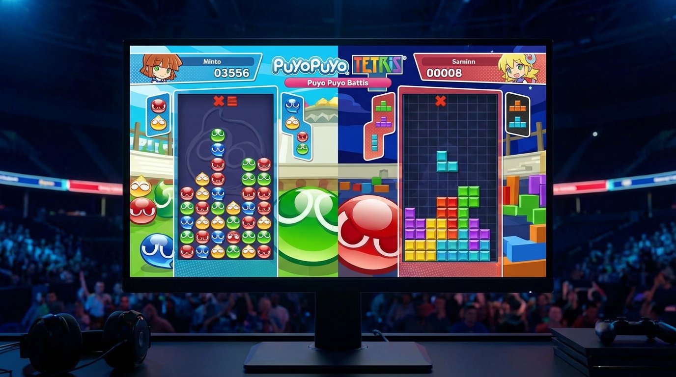 Puyo Puyo Tetris game screenshot