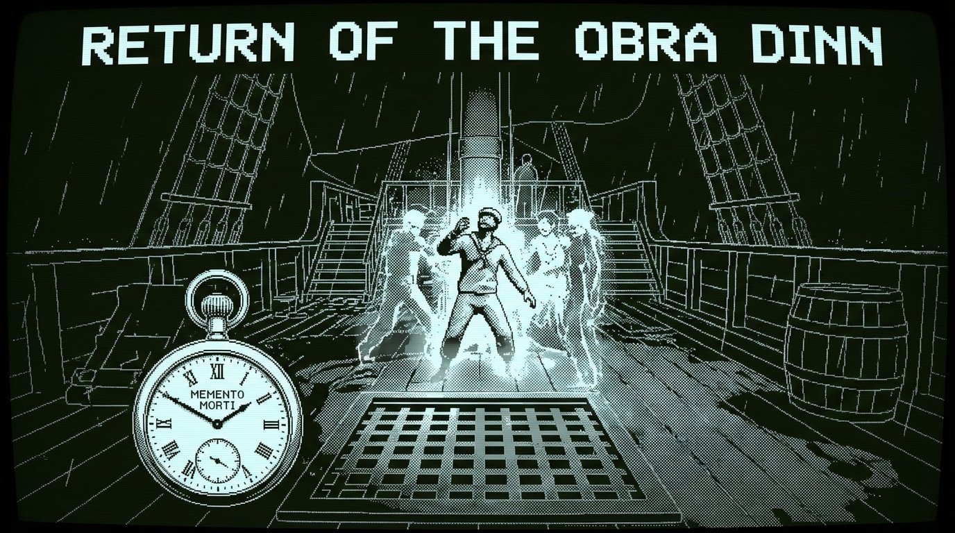 Return of the Obra Dinn game screenshot