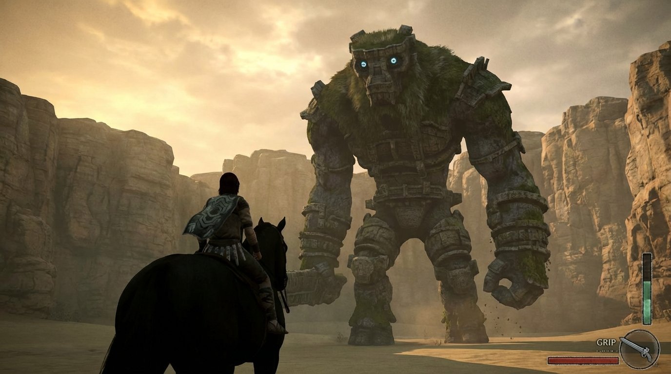 Shadow of the Colossus game screenshot
