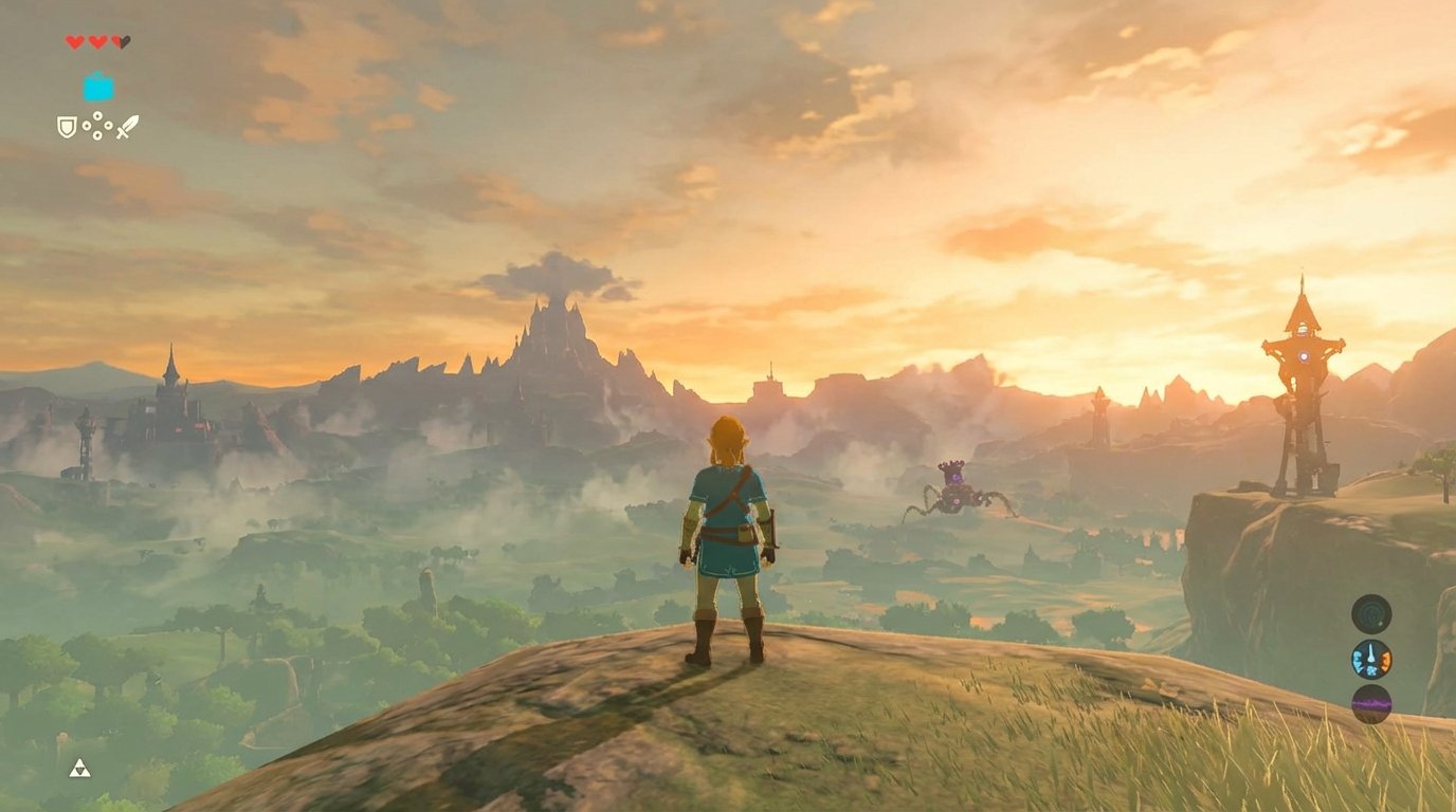 The Legend of Zelda: Breath of the Wild game screenshot