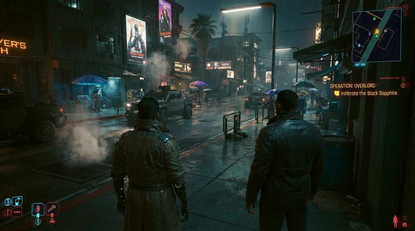 Cyberpunk 2077: Phantom Liberty game screenshot