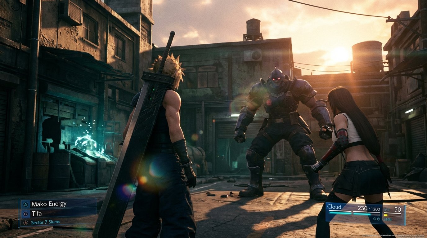 Final Fantasy VII Remake game screenshot