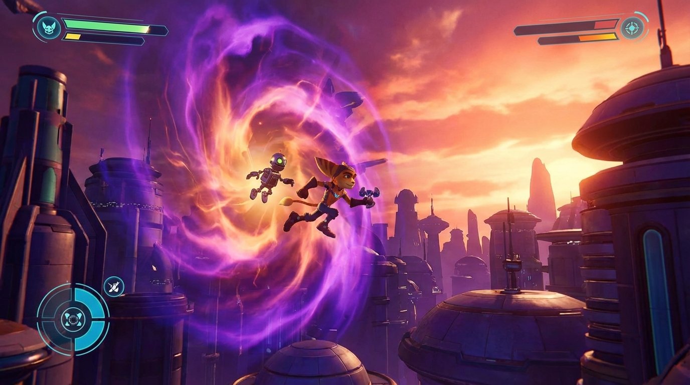 Ratchet & Clank: Rift Apart game screenshot
