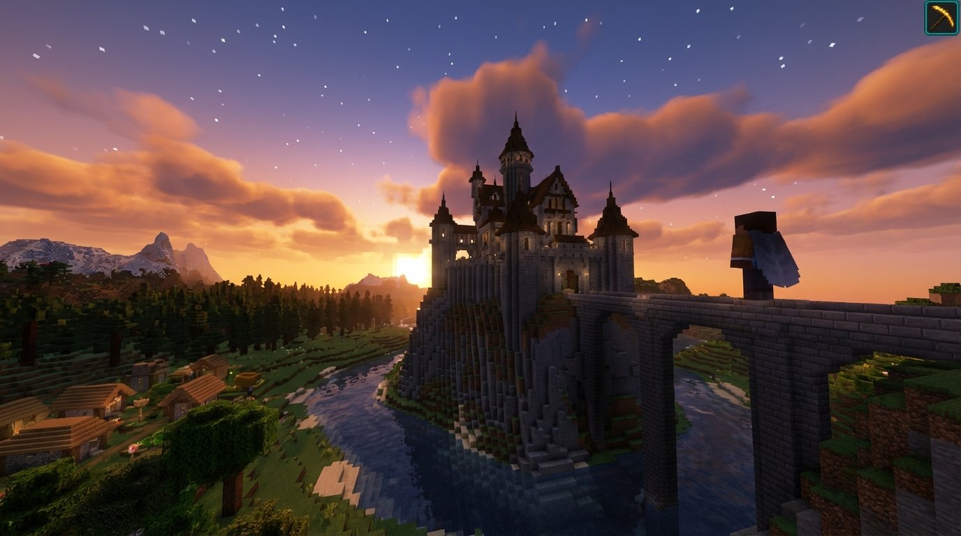 Minecraft game screenshot