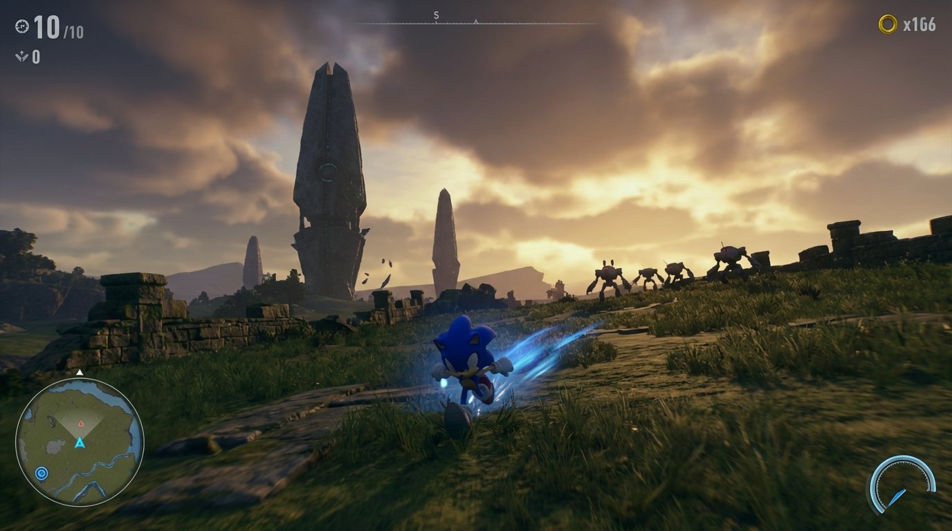Sonic Frontiers game screenshot