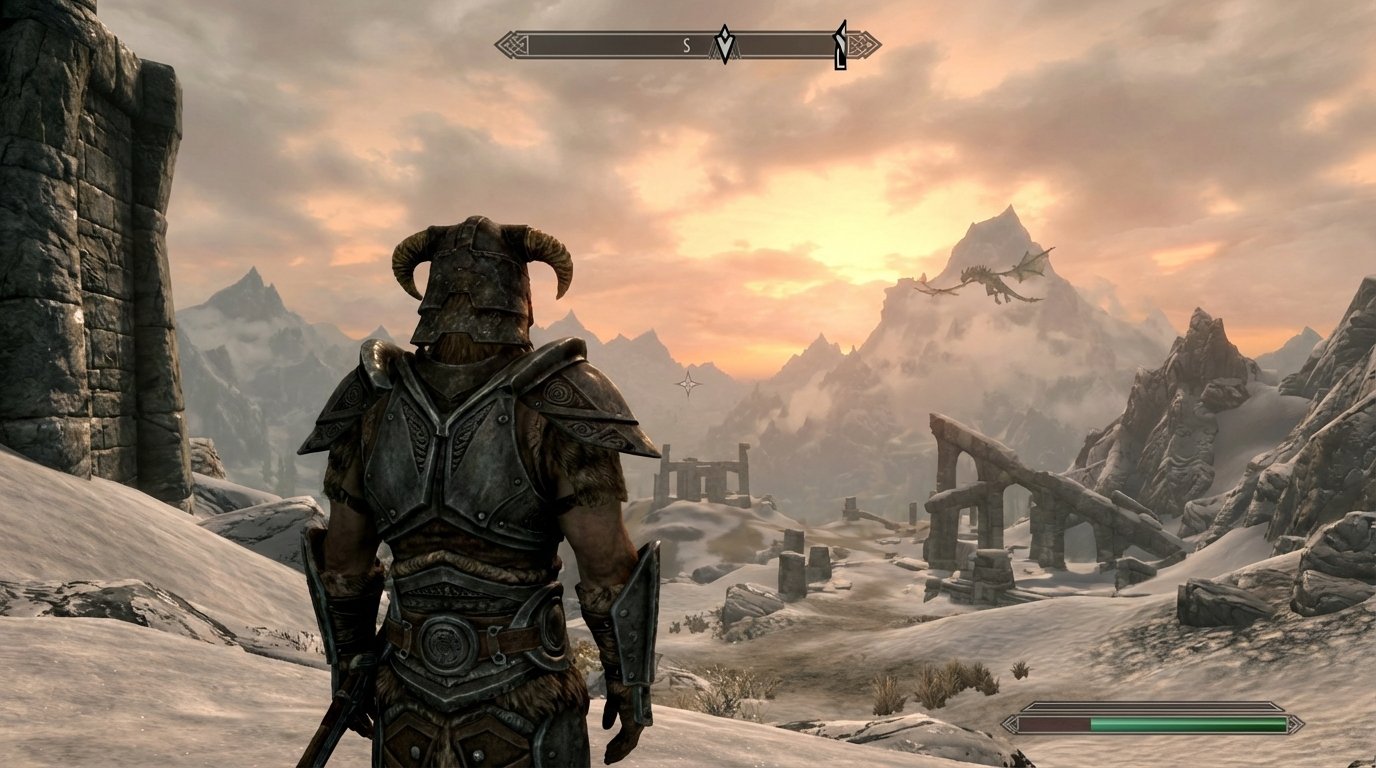 The Elder Scrolls V: Skyrim game screenshot