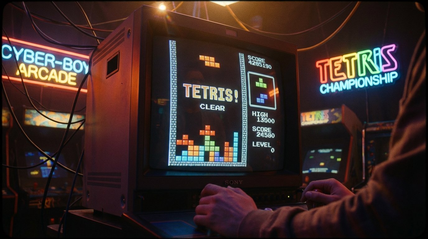 Tetris game screenshot