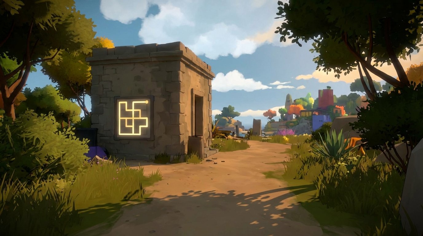 The Witness game screenshot
