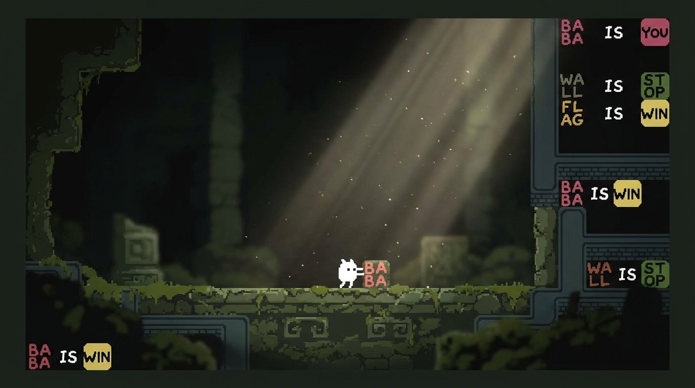 Baba Is You game screenshot