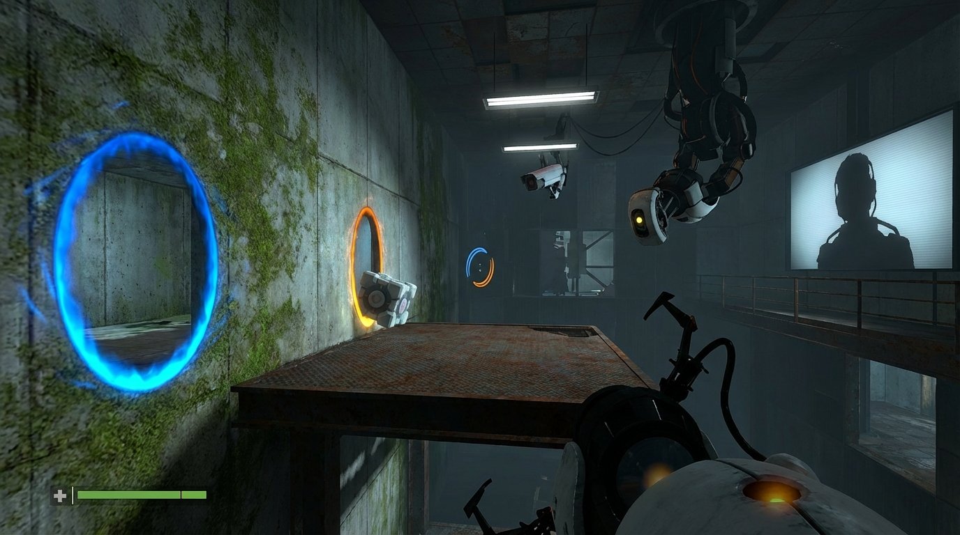 Portal 2 game screenshot