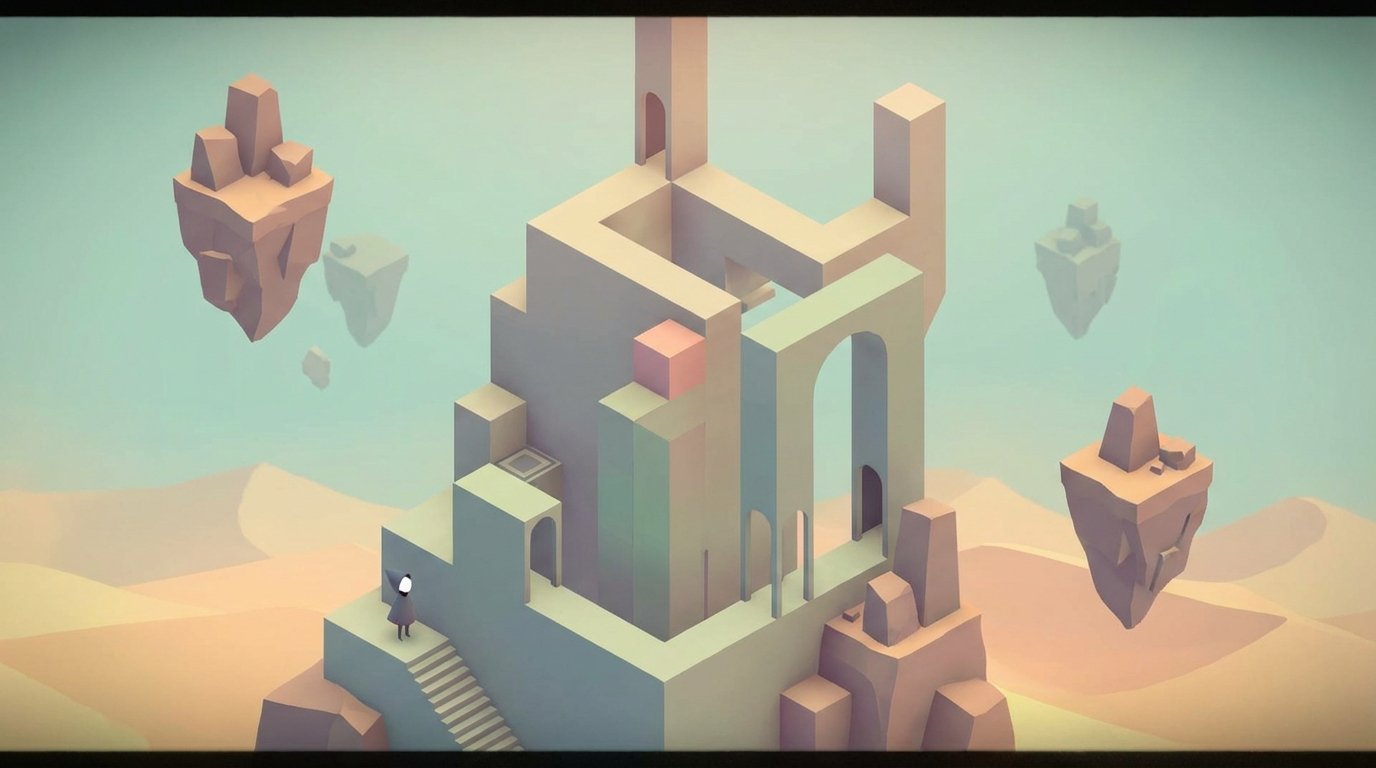 Monument Valley game screenshot