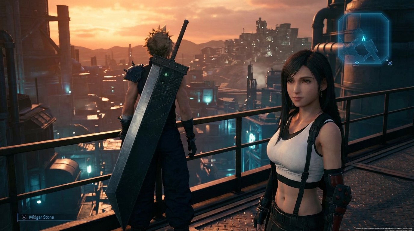Final Fantasy VII Remake game screenshot