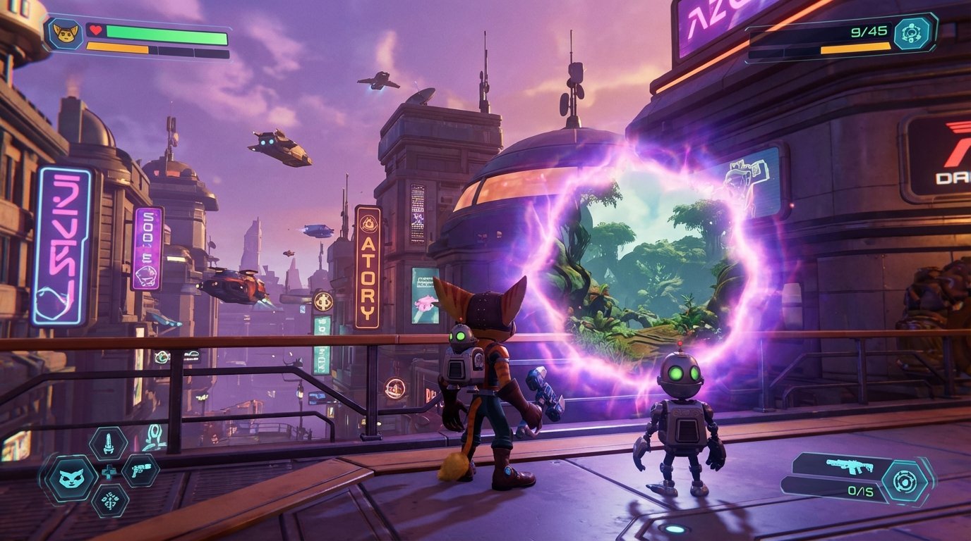 Ratchet & Clank: Rift Apart game screenshot