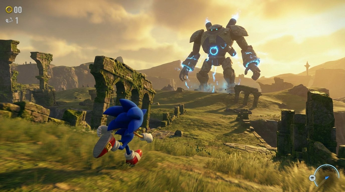 Sonic Frontiers game screenshot