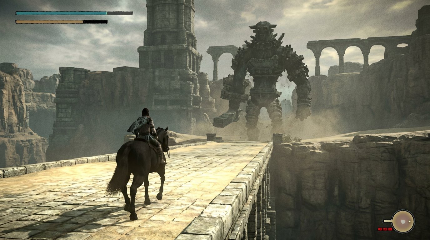 Shadow of the Colossus game screenshot