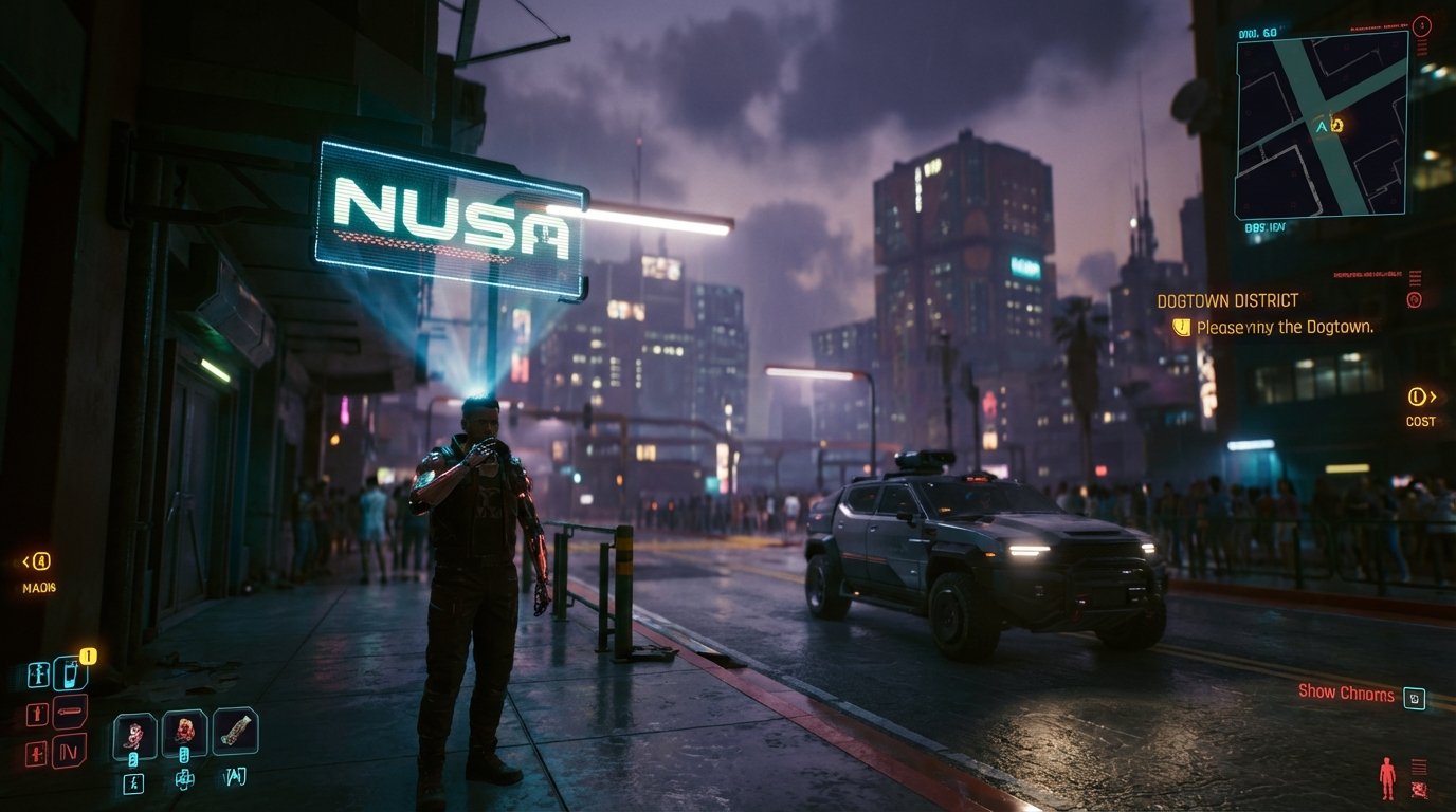 Cyberpunk 2077: Phantom Liberty game screenshot
