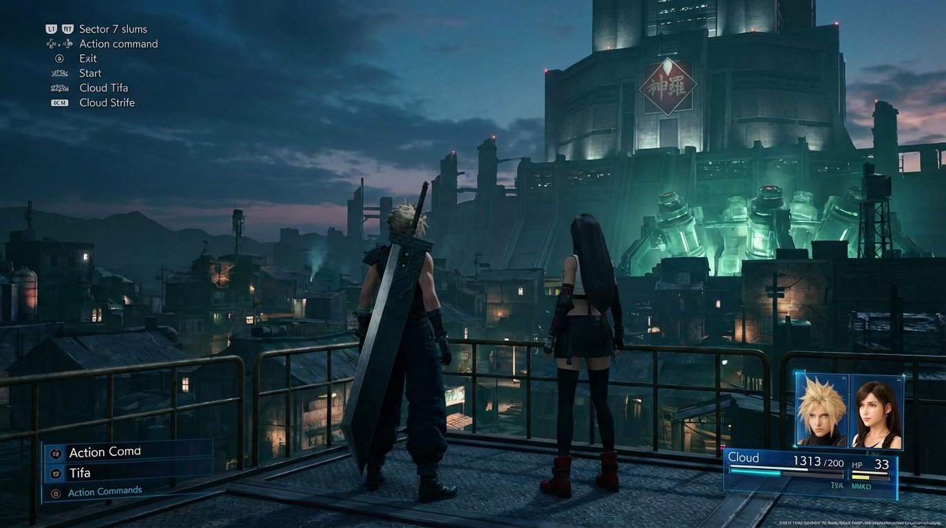 Final Fantasy VII Remake game screenshot