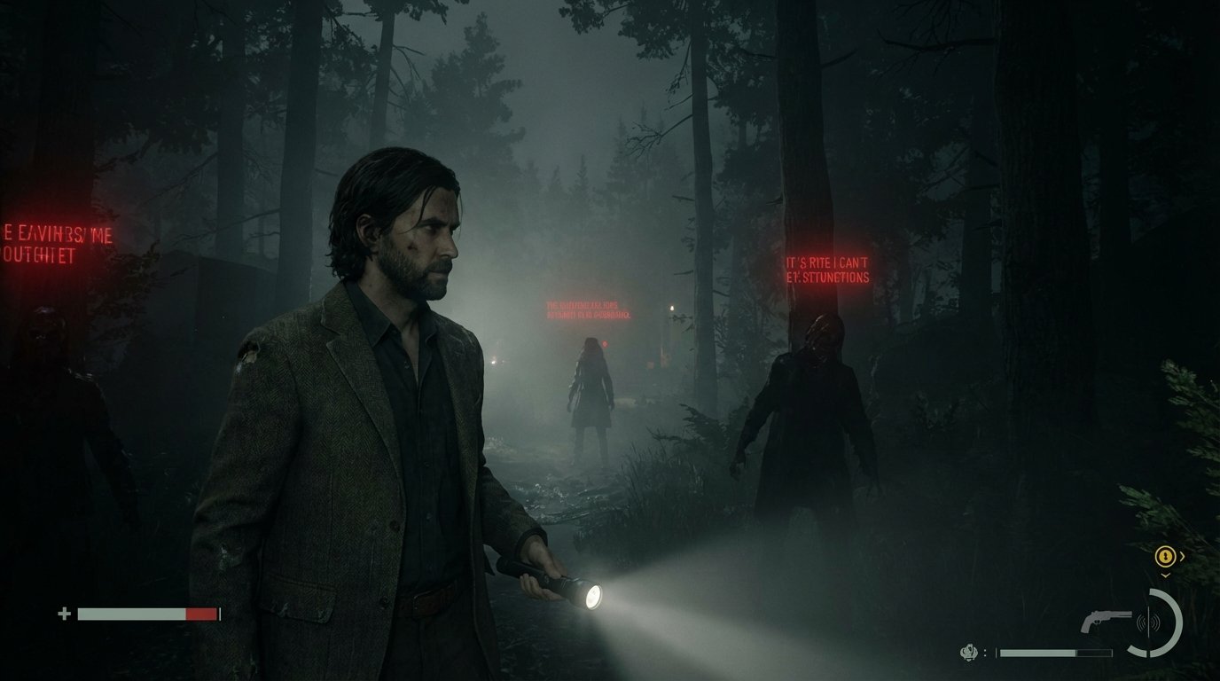 Alan Wake 2 game screenshot