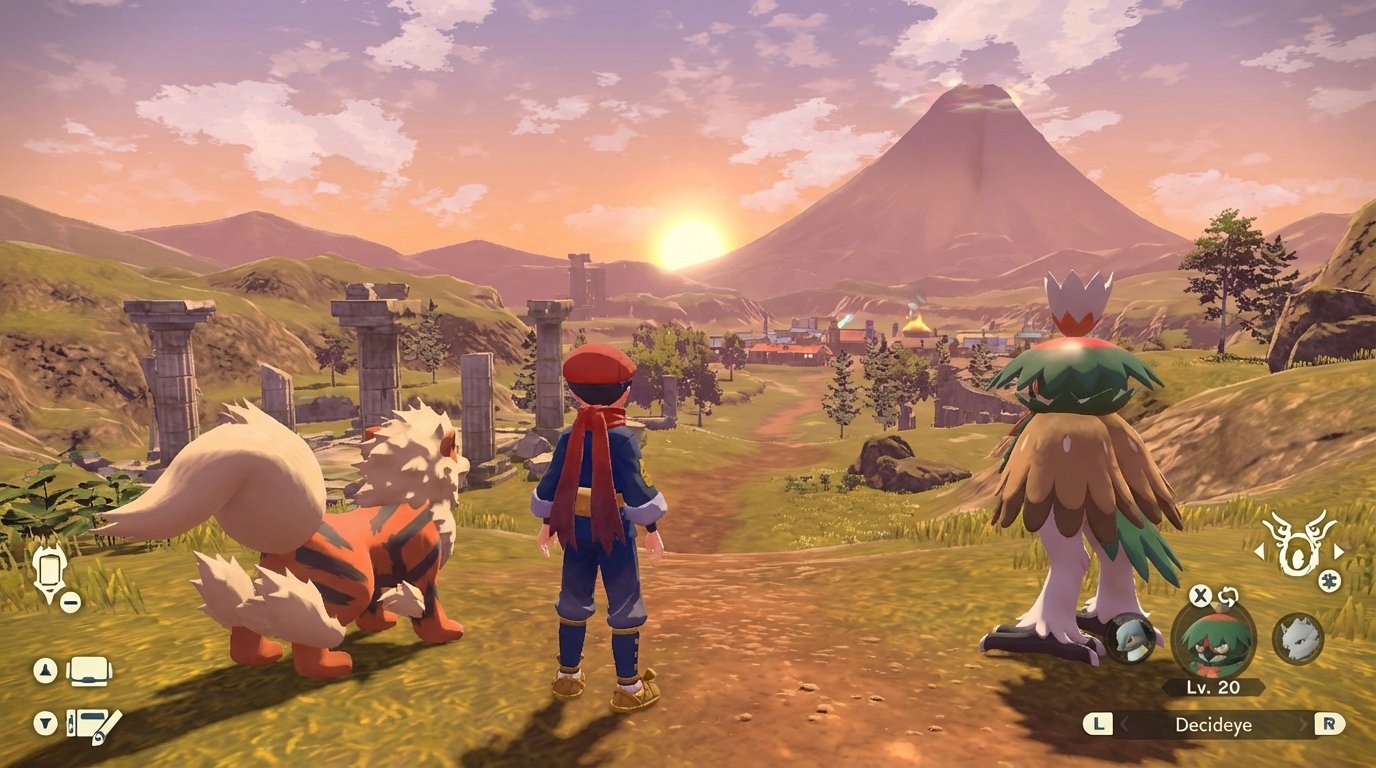 Pokémon Legends: Arceus game screenshot