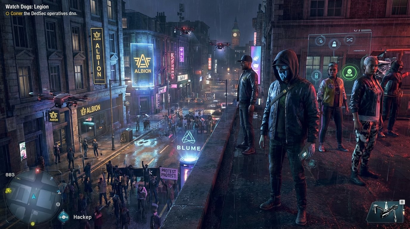 Watch Dogs: Legion game screenshot