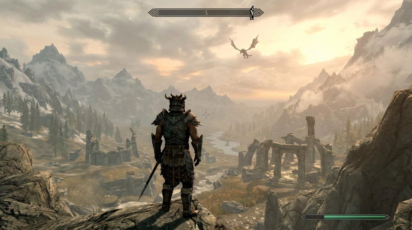 The Elder Scrolls V: Skyrim game screenshot