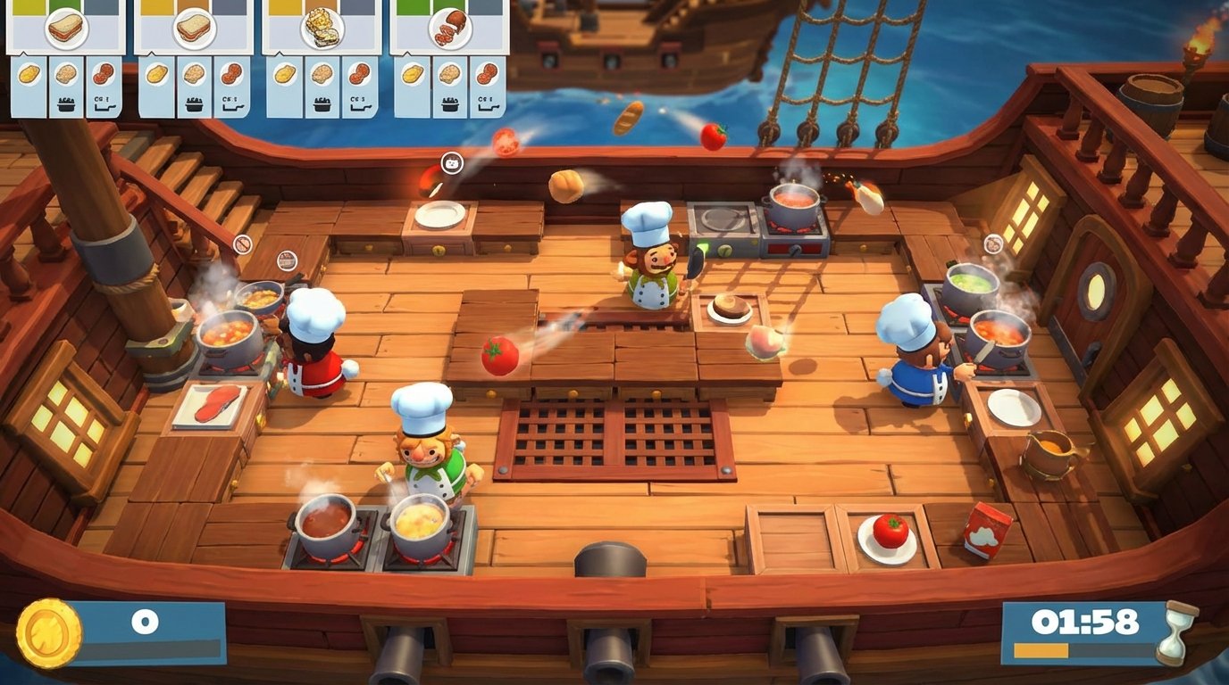 Overcooked! All You Can Eat game screenshot