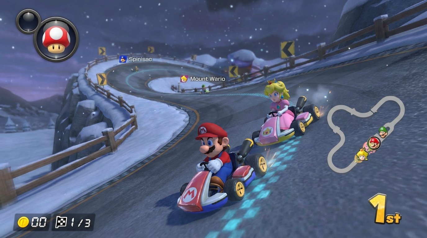 Mario Kart 8 Deluxe game screenshot