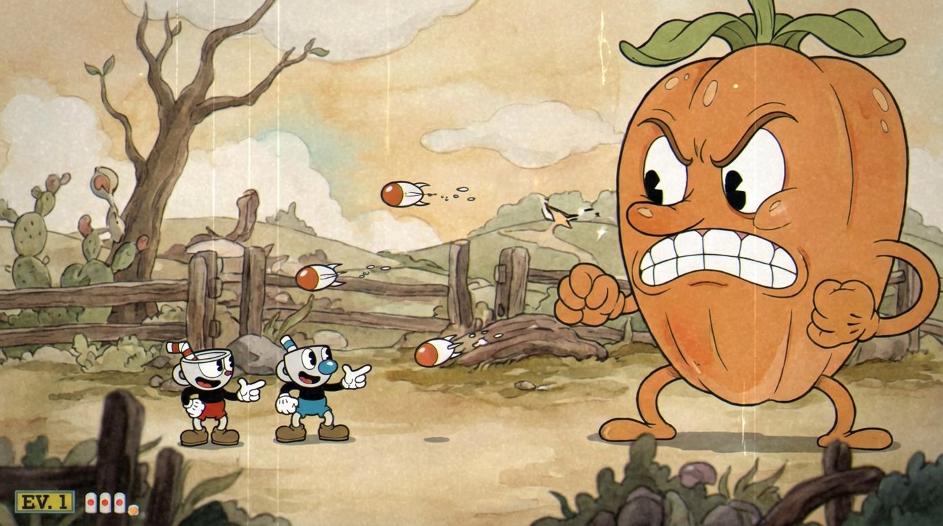 Cuphead game screenshot