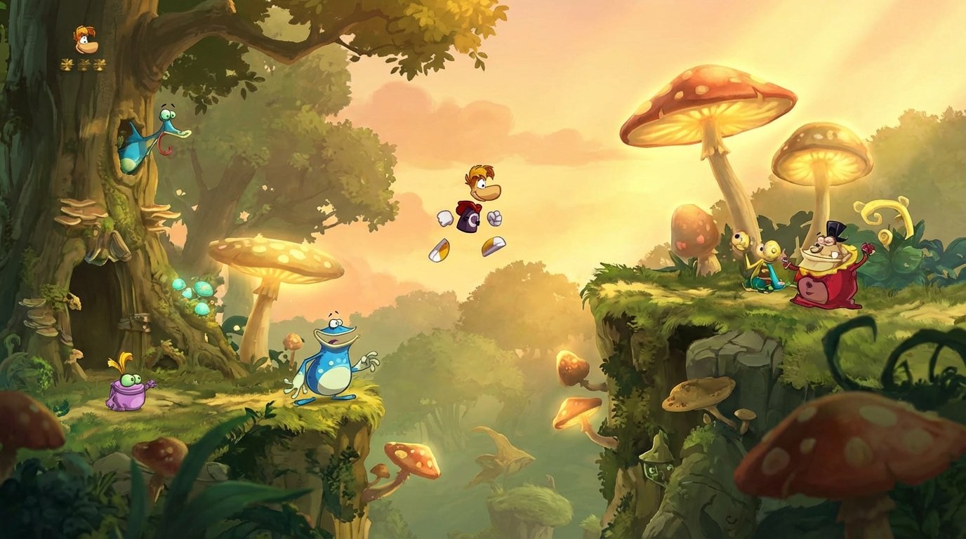 Rayman Legends game screenshot