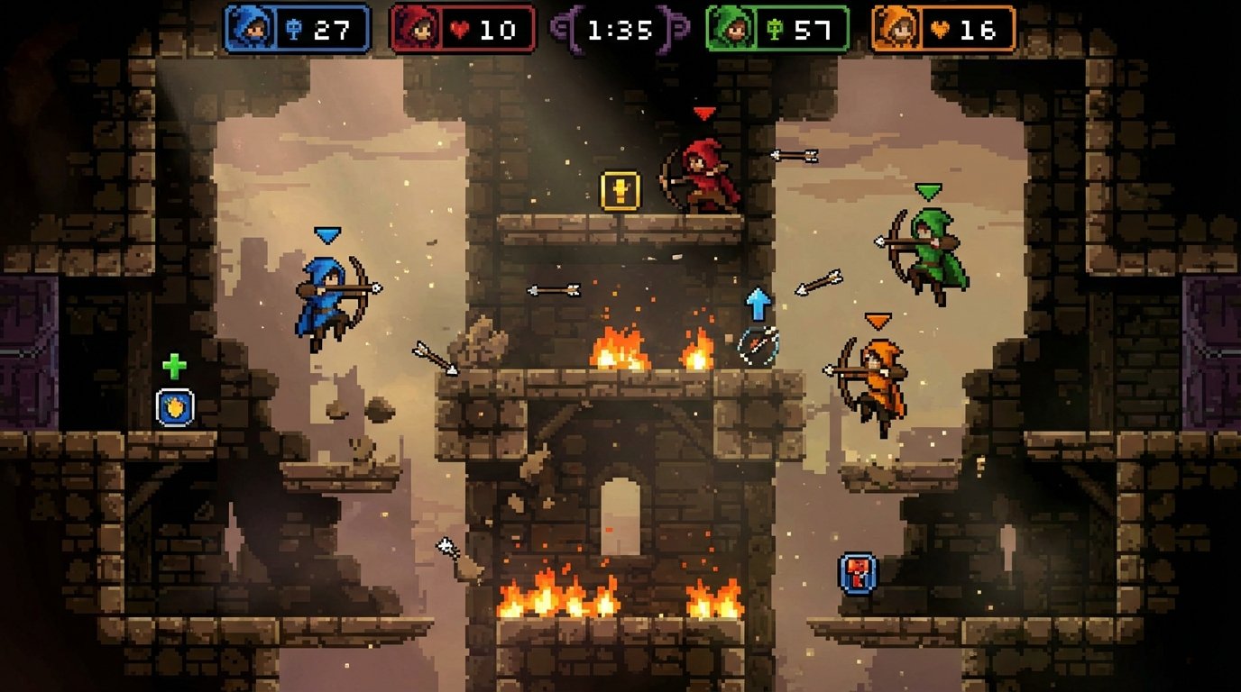TowerFall Ascension game screenshot