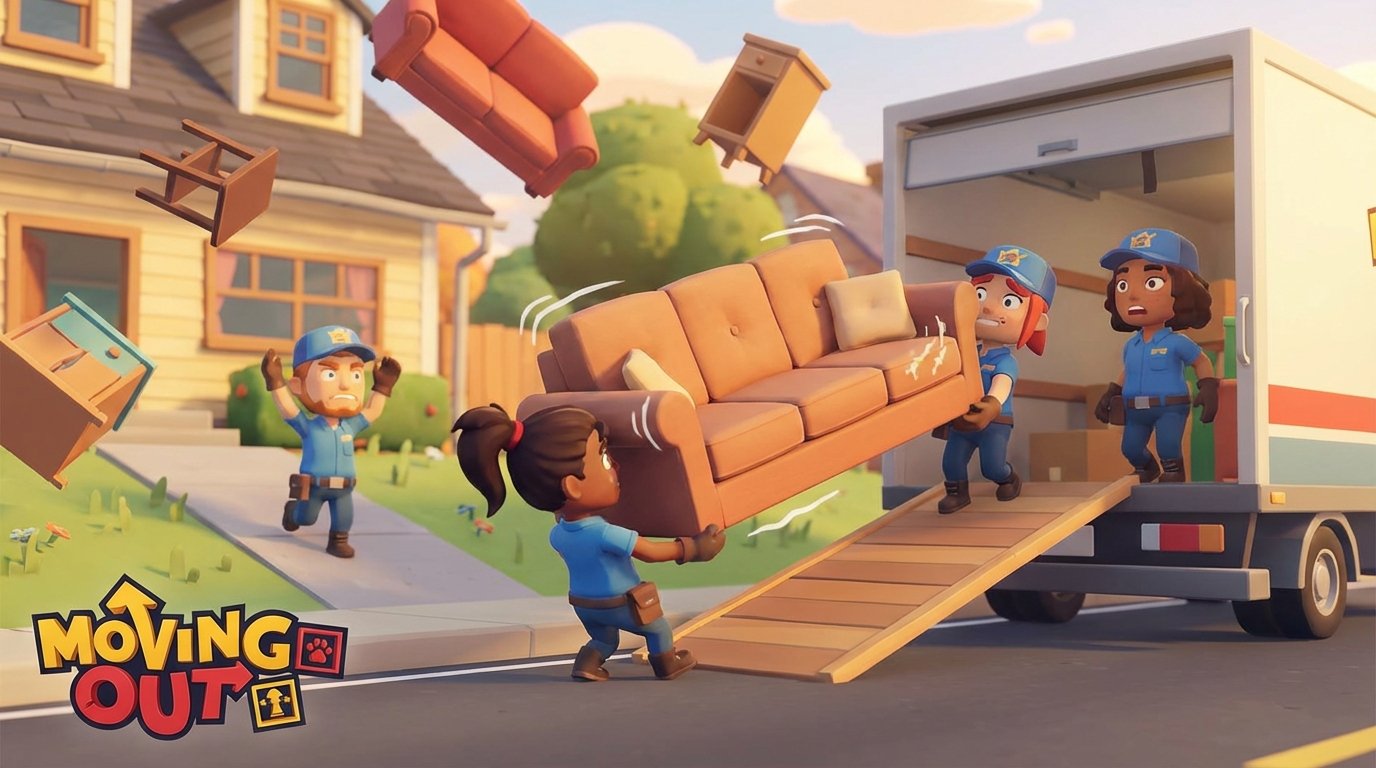 Moving Out game screenshot