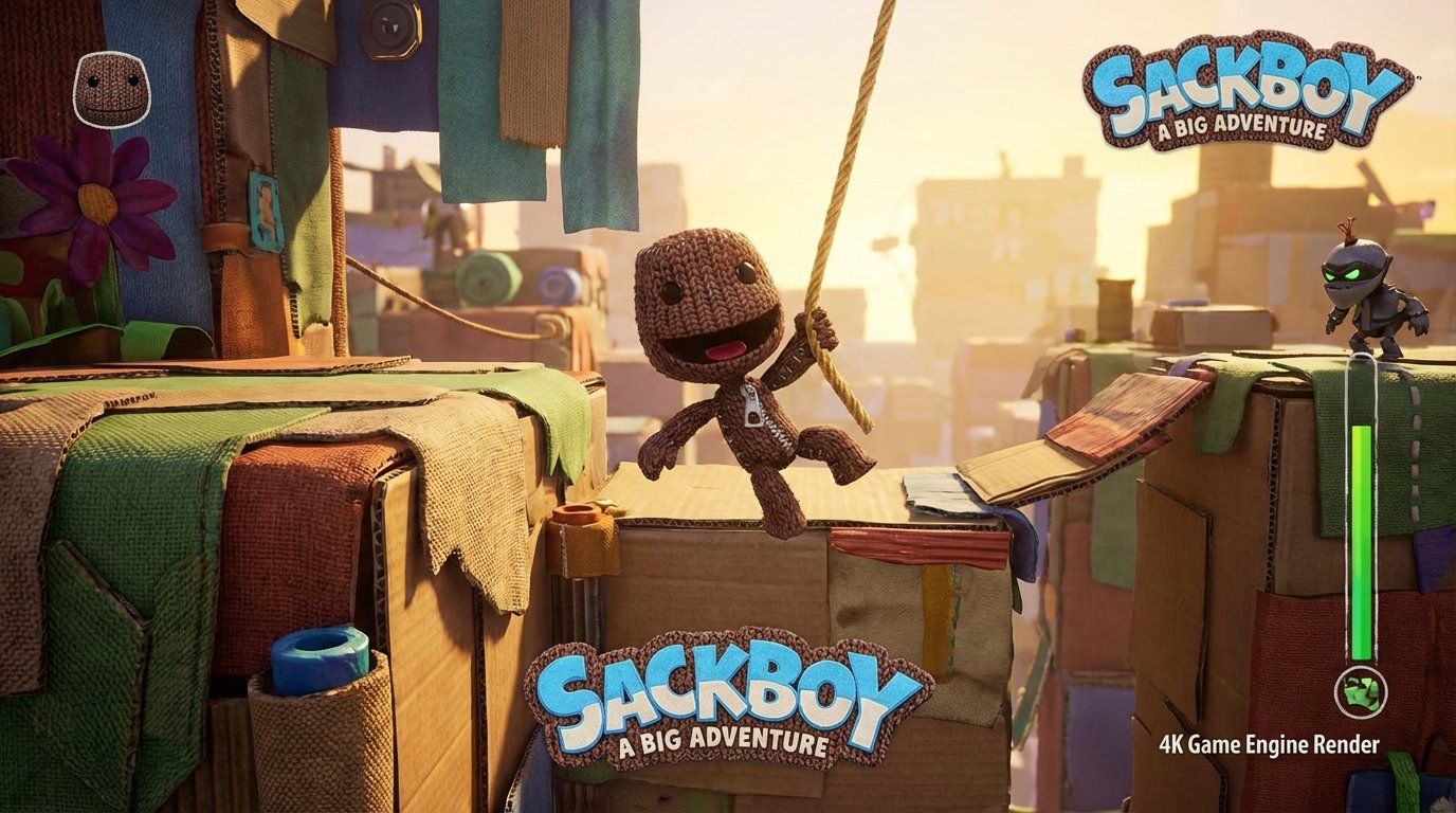 Sackboy: A Big Adventure game screenshot