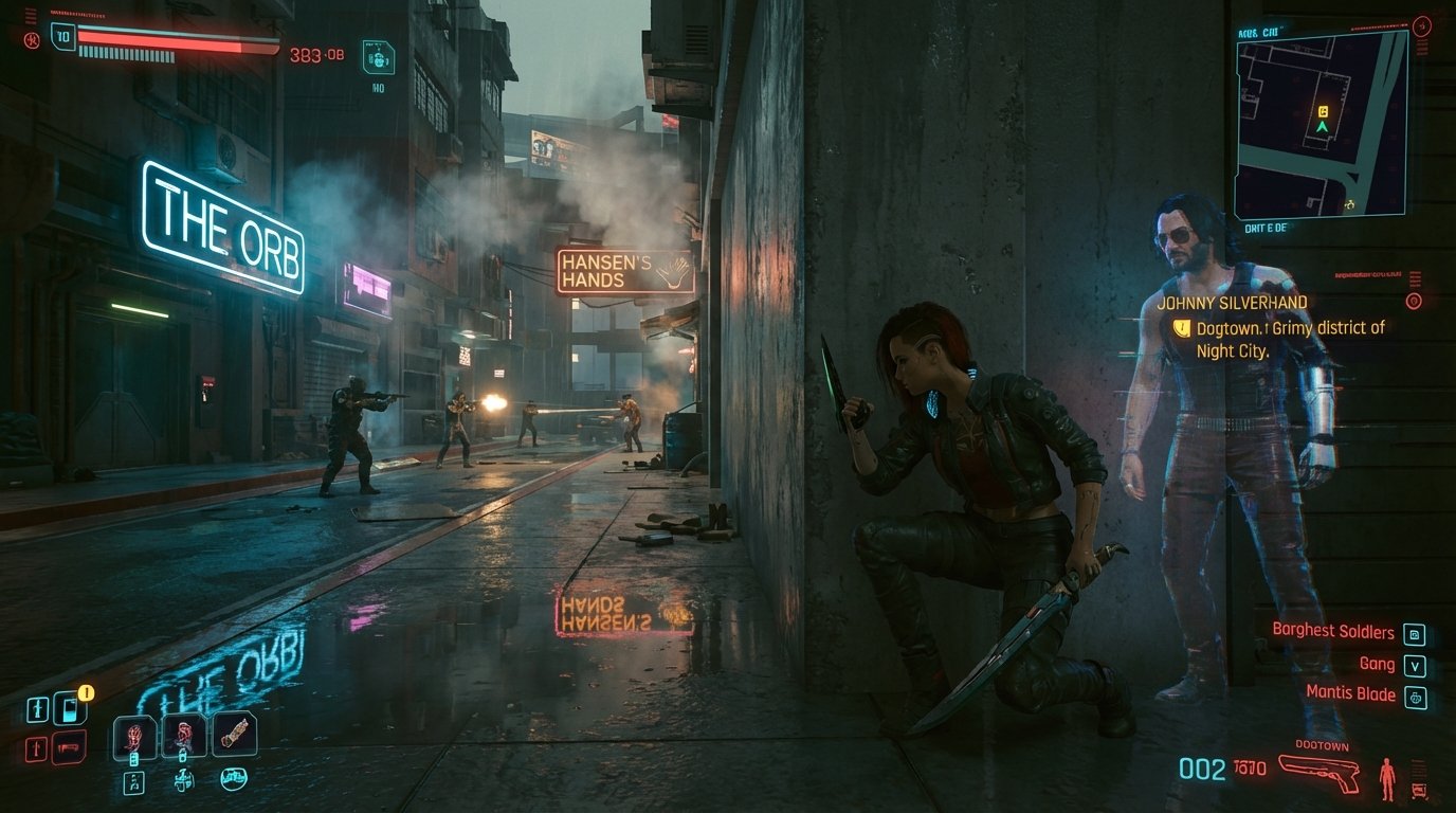 Cyberpunk 2077: Phantom Liberty game screenshot