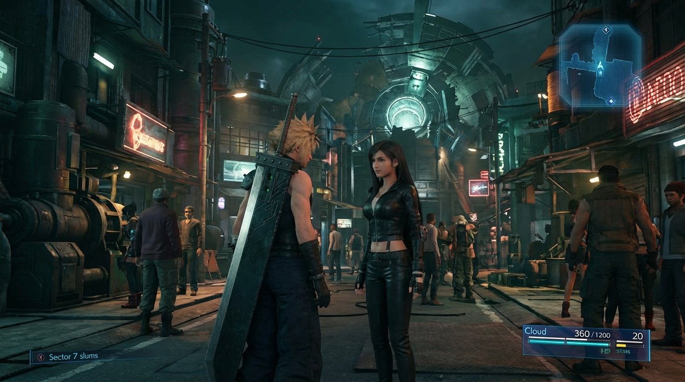 Final Fantasy VII Remake game screenshot